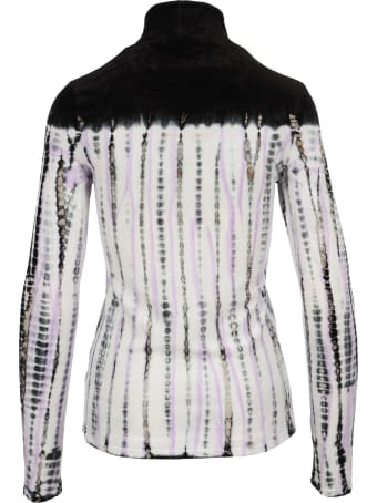 Proenza Schouler Tie-dye Velvet Rollneck Sweater