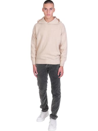 Massimo Alba Pants In Grey Cotton