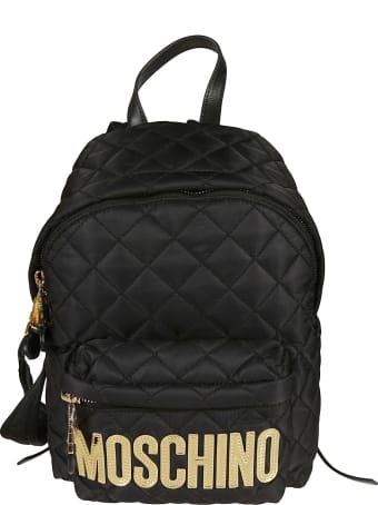 Moschino Logo Padded Backpack