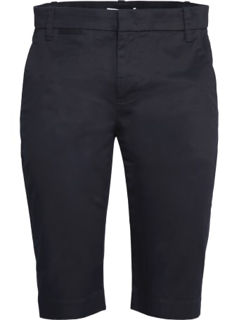 Vince Stretch Cotton Bermuda Shorts