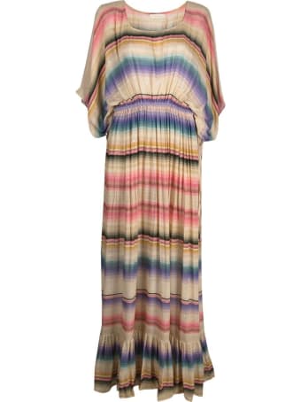 Mes Demoiselles Long Cozumel Dress With Multicolor Stripes