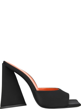 The Attico Attico Devon Satin Mules