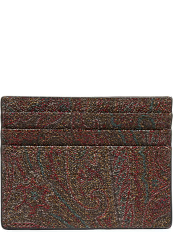 Etro 'paisley Classic' Cardholder