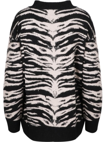 Laneus Animalier Cardigan