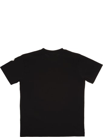 Marcelo Burlon Black/multicoloured Cotton Orangutan-print Cotton T-shirt