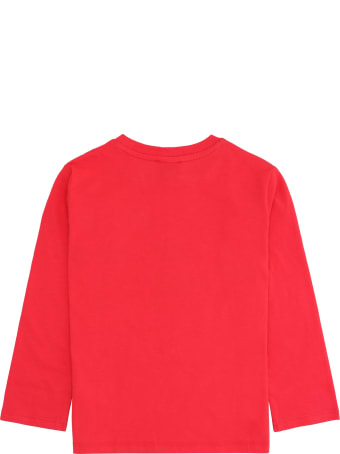 Kenzo Kids Tiger Print Cotton T-shirt