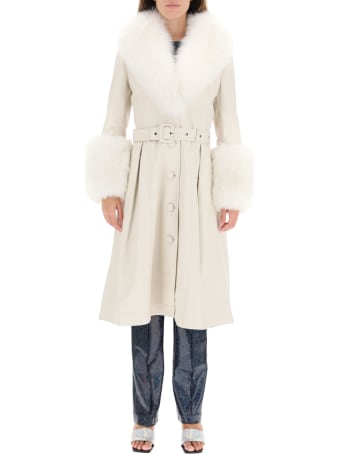 Saks Potts Foxy Leather Coat