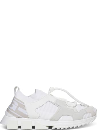 Dolce & Gabbana Sorrento Trekking Sneakers In Mix Of Materials