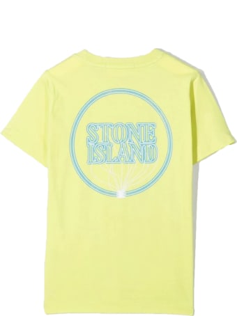Stone Island Green Cotton T-shirt
