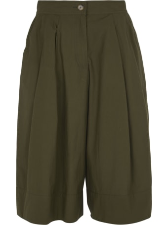 Moncler Buttoned Cropped Trousers
