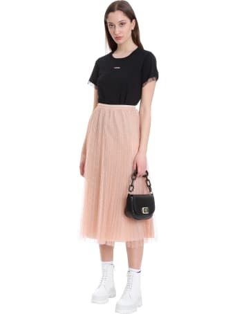 RED Valentino T-shirt In Black Cotton