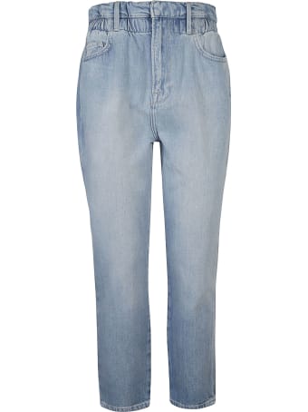 Frame Elastic Waist Jeans