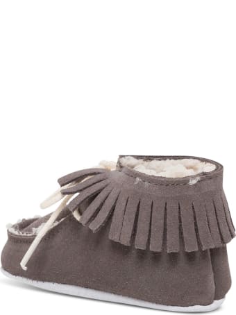 Tartine et Chocolat Suede Cradle Shoes
