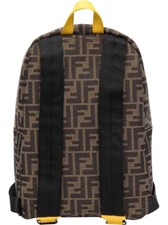 Fendi Backpack With Ff Logo