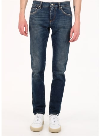 Dolce & Gabbana Skinny Jeans Blue