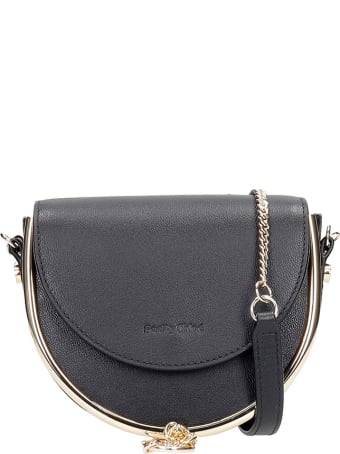 See by Chloé Mara Small Shoulder Bag In Black Leather
