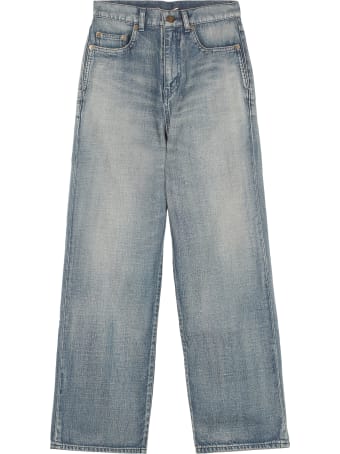Saint Laurent 5-pocket Straight-leg Jeans