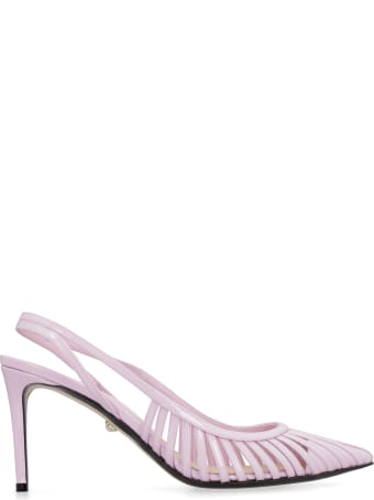 Alevì Dallas Patent Leather Slingback Pumps