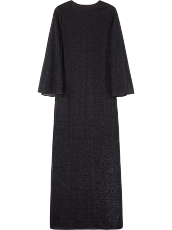 Oseree Lumière Lurex Kaftan Dress