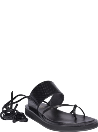 Paris Texas Brooklyn Lace Up Sandals