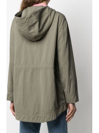 TwinSet Green Cotton Blend Jacket