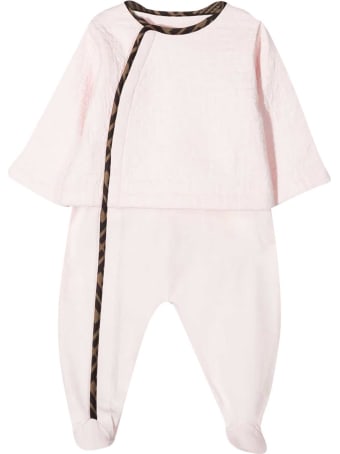 Fendi Three-piece Baby Set