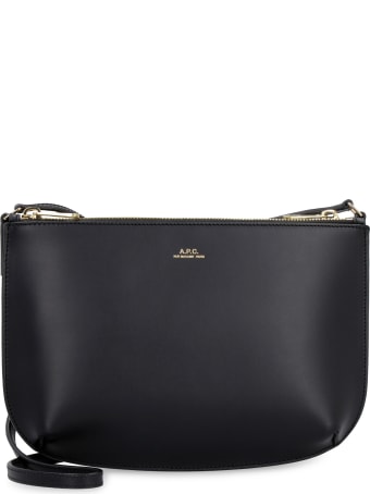 A.P.C. Sarah Leather Crossbody Bag