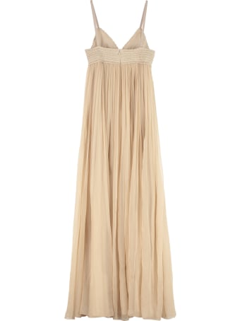 Alberta Ferretti Long Chiffon Dress