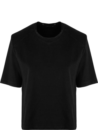 Federica Tosi Black Cotton T-shirt
