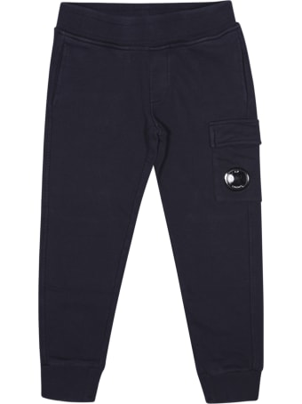 C.P. Company Undersixteen Cargo Logo Patch Detail Track Pants