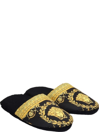 Versace Lingerie In Black Sponge