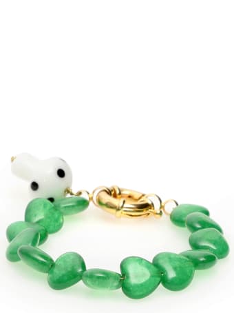 Timeless Pearly Hearts Bracelet
