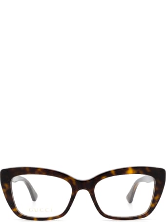 Gucci Gucci Gg0165o Havana Glasses