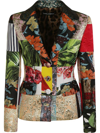 Dolce & Gabbana All-over Printed Blazer