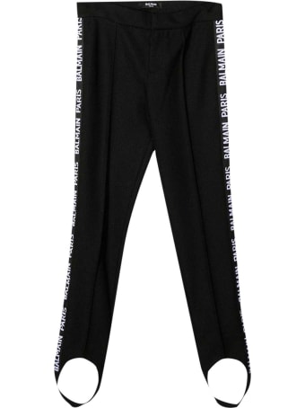 Balmain Black Leggings Teen