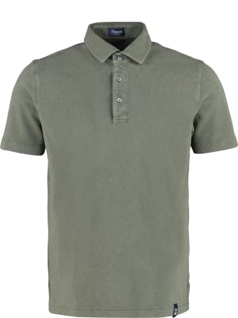 Drumohr Cotton-piqué Polo Shirt