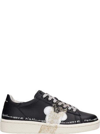 M.O.A. master of arts Sneakers In Black Leather