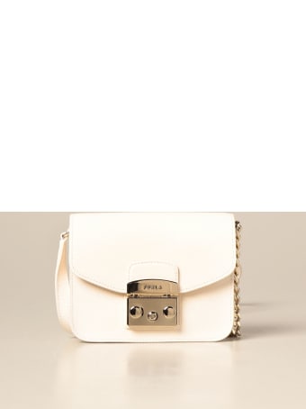 Furla Crossbody Bags Metropolis Furla Bag In Grained Leather