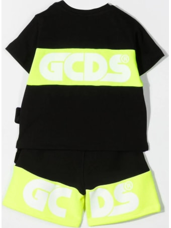 GCDS Mini Bermuda Shorts And T-shirt Set