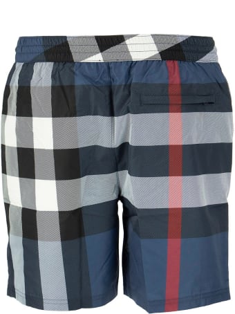 Burberry Check Drawcord Swim Shorts
