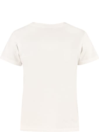 Maison Labiche Embroidery Cotton T-shirt