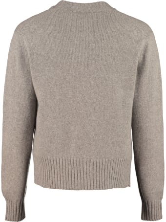 Ami Alexandre Mattiussi Crew-neck Cashmere Sweater