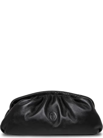 Trussardi Black Leather Handbag