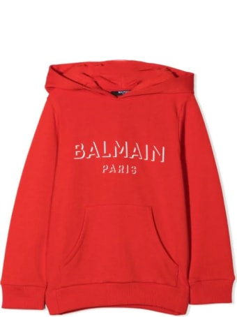 Balmain Red Hoodie