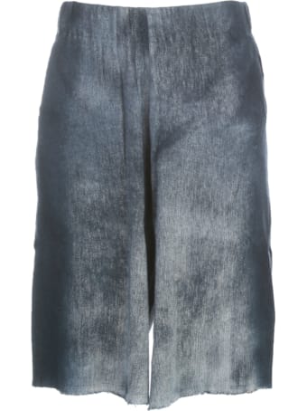 Avant Toi Micro Mat Stitch Bermuda With Shadows