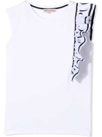 Emilio Pucci Asymmetric Top With Ruches