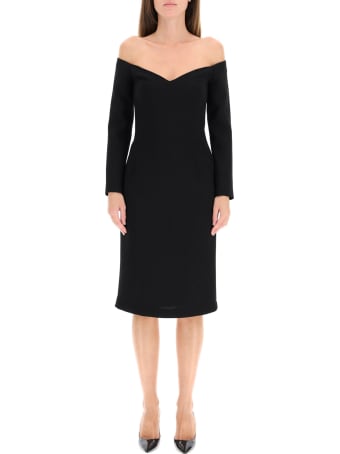L'Autre Chose Crepe Dress Heart