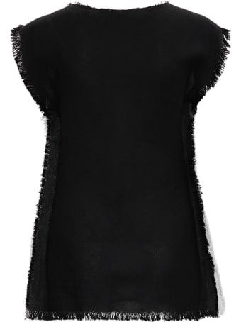 Marni Striped Top With Fringed Details