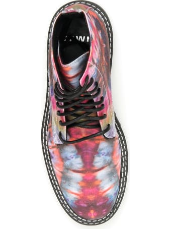 Dawni Tie-dye Combat Boots
