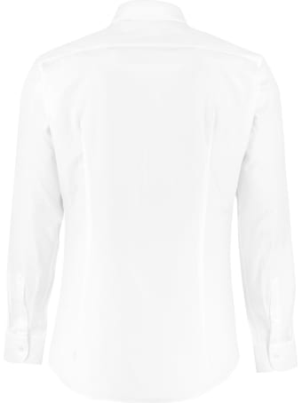 Salvatore Ferragamo Cotton Jacquard Shirt